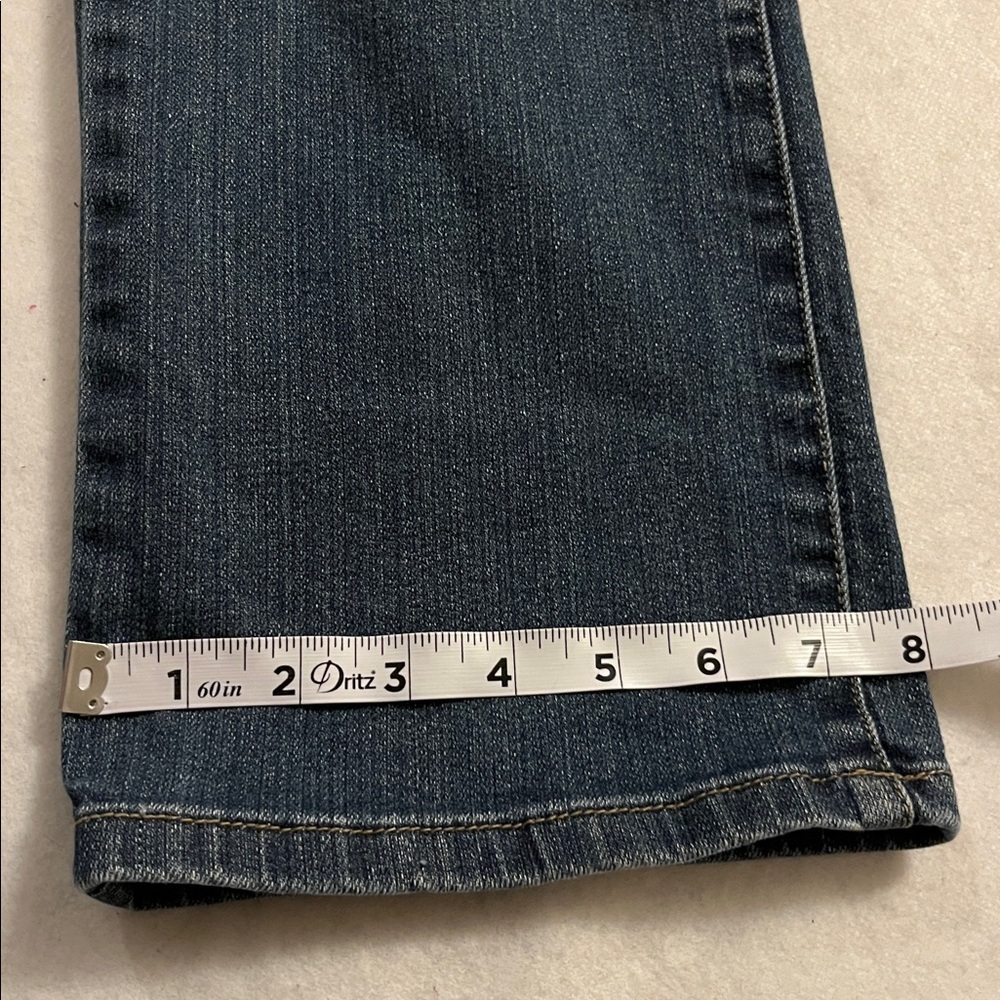 Michael Kors Women's Bootcut Jeans Size 4 Button Flap Pockets Medium Wash - Picture 6 of 9